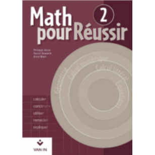 Math pour réussir 2 - Cahier